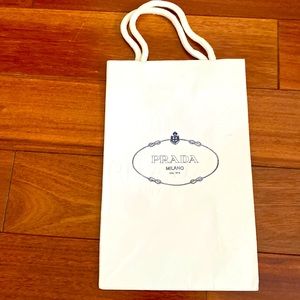 Prada shopping bag